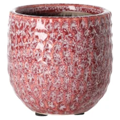 Natural Collections Vazen En Potten<Pot keramiek roze 8 x 8 cm