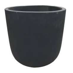 Mega Collections Tuindecoratie<Pot Smooth Egg Lead 25 cm