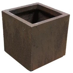 Mega Collections Tuindecoratie<Pot Texas Cubi rust 23 cm