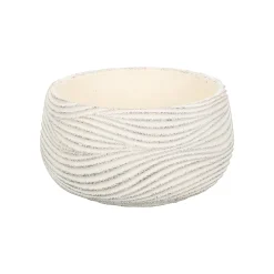 Vazen En Potten<Pot wave 13 x 10 cm cement