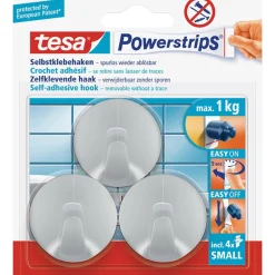 Tesa Bouw<Powerstrips haak S rond chroom