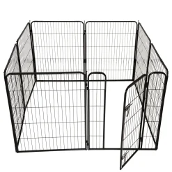 Friendly Pet Hondenbench<Puppyren 8-hoekig 77x81cm zwart