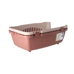 Stefanplast Hondenmand<Reismand dier pro oud roze