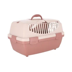 Stefanplast Hondenmand<Reismand dier pro oud roze