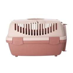 Stefanplast Hondenmand<Reismand dier pro oud roze