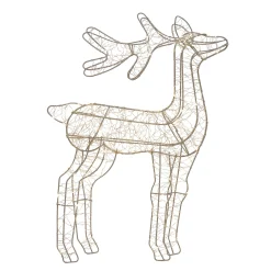 O'malley Kerstdecoratie|Kerstverlichting<Rendierduo 260 LED warm wit
