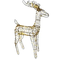 O'malley Kerstdecoratie|Kerstverlichting<Rendier 1440 LED classic white
