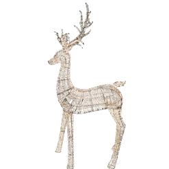 O'malley Kerstdecoratie|Kerstverlichting<Rendier 5200 LED warm wit