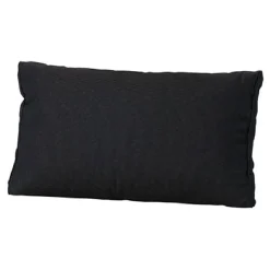 Madison Tuinkussens<Rib black F115 loungek 60x40 rug