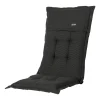 Madison Tuinkussens<Rib black inzetkussen 50x123