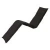 Madison Tuinkussens<Rib black ligbedkussen 65x200