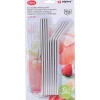 Alpina Koken & Tafelen<Rietjes chrome 8st+borstel