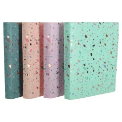 Danneels Trading Opbergen<Ringmap pp 30mm ringen A4 Terrazzo