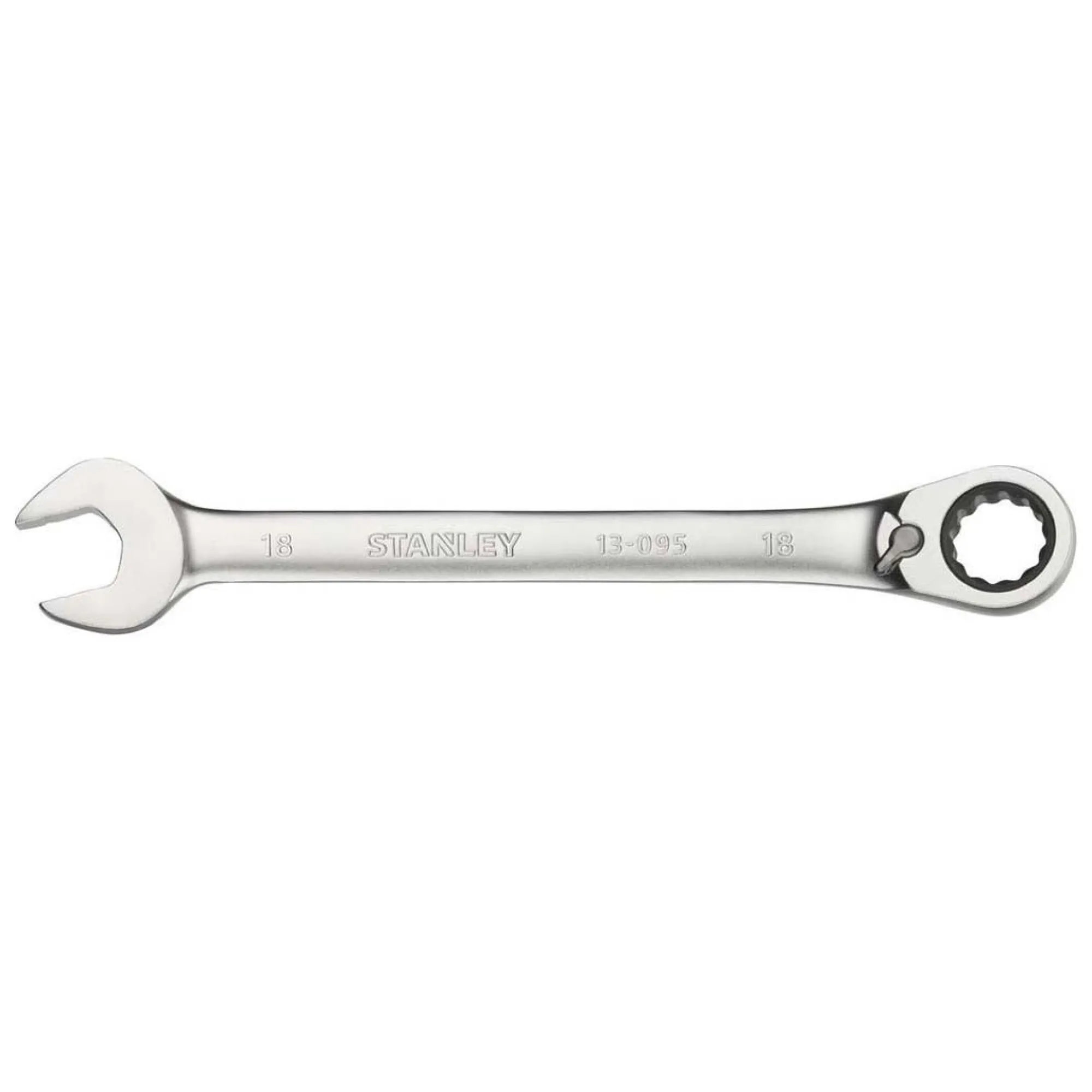 Stanley Handgereedschap<Ringsteek met ratel sleutel 18 mm Fatmax
