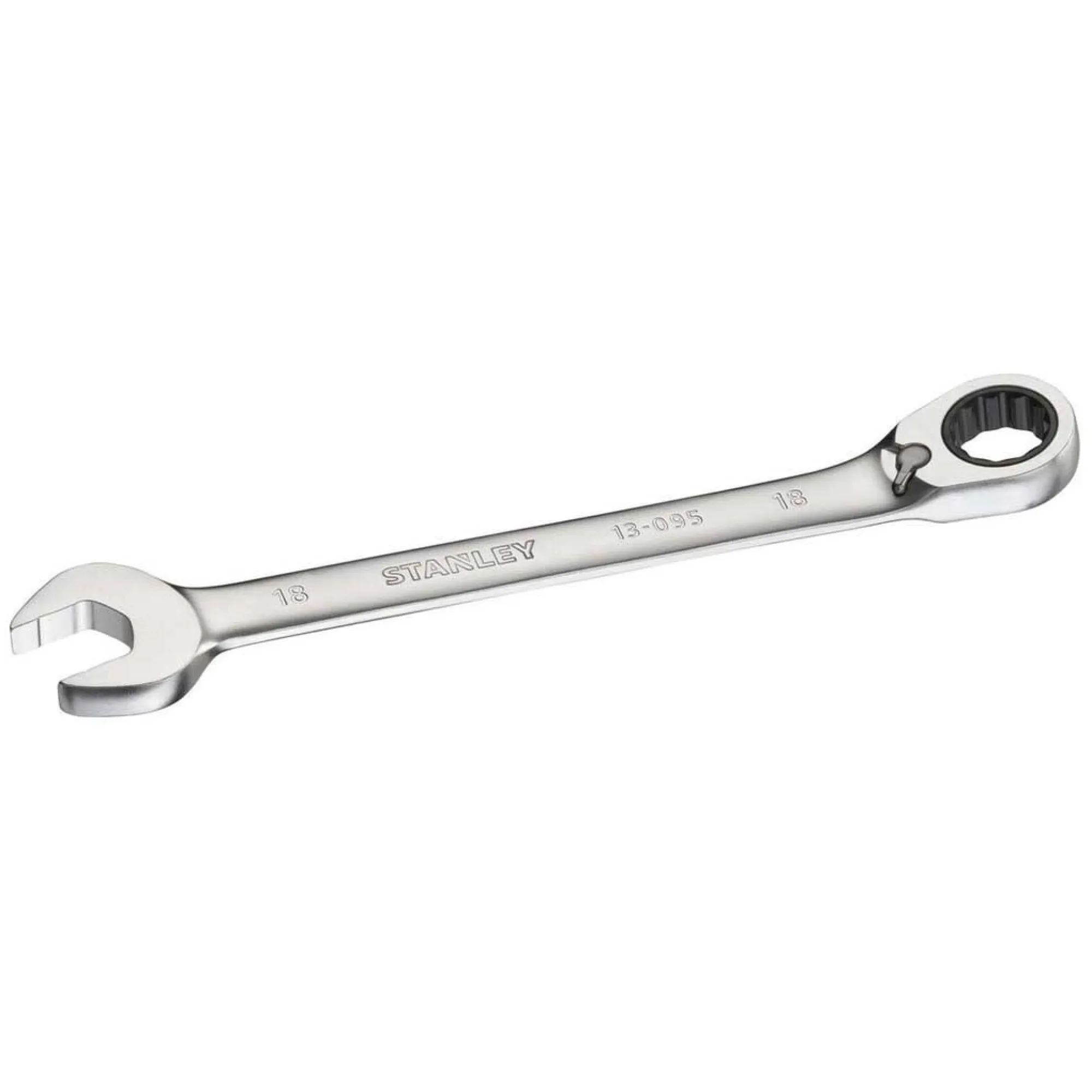 Stanley Handgereedschap<Ringsteek met ratel sleutel 18 mm Fatmax