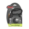 Flexi Hondenriem<Rollijn black dsgn tape M 5M zwart