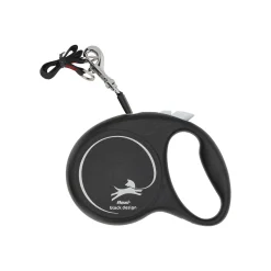 Flexi Hondenriem<Rollijn black dsgn tape M 5M zwart