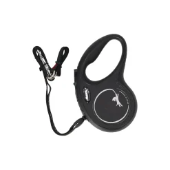 Flexi Hondenriem<Rollijn classic cord S 5m zwart
