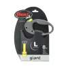 Flexi Hondenriem<Rollijn tape L 8m gigant neon