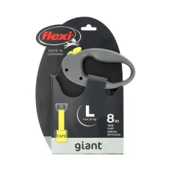 Flexi Hondenriem<Rollijn tape L 8m gigant neon