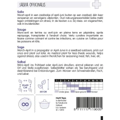 Horti Tops Moestuin<Salie zaad