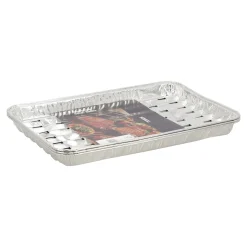Barbecueaccessoires<Schaal alu 3st 34cm