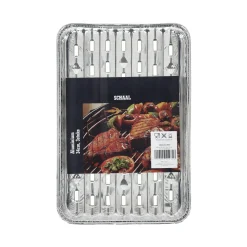 Barbecueaccessoires<Schaal alu 3st 34cm