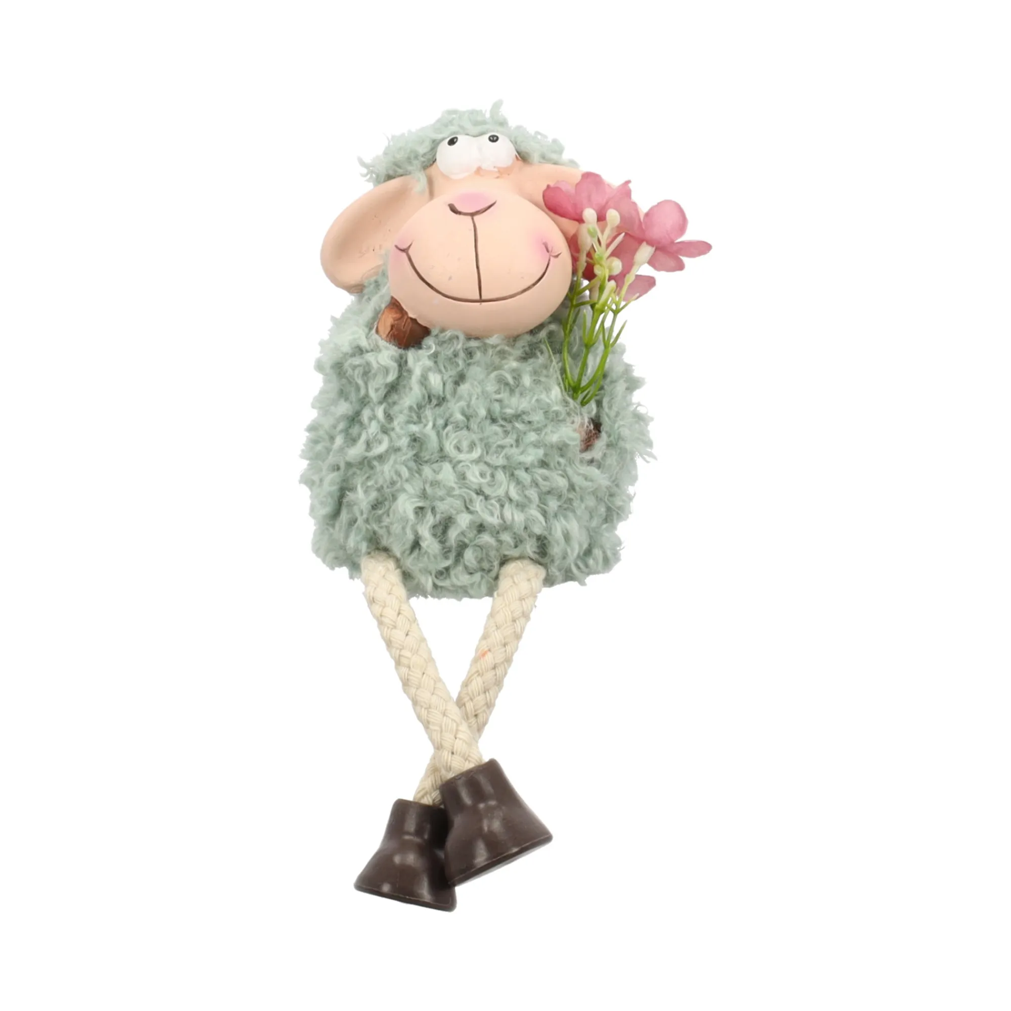 Van Cranenbroek Pasen<Schaap zittend bloemen 10cm