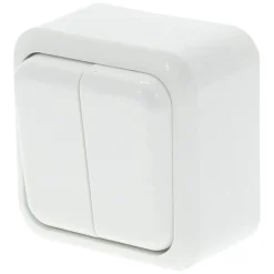 Q-link Schakelmateriaal<Schakelaar serie Exo OPB PW