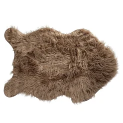 O'malley Woondecoratie<Schapenvel deco 60 x 90 cm taupe