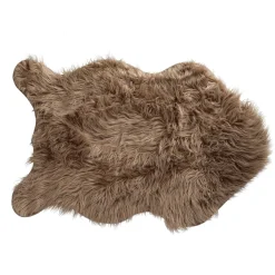 O'malley Woondecoratie<Schapenvel deco 85 x 150 cm taupe