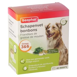 Beaphar Hondensnacks<Schapenvet bonbons zeewier