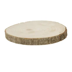 Natural Collections Woondecoratie<Schijf Hout Deco Berk 30 cm