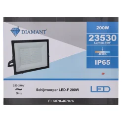 Diamant Bouwlampen<Schijnwerper LED-F 200W