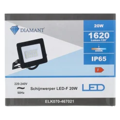 Diamant Bouwlampen<Schijnwerper LED-F 20W