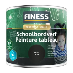 Finess Muurverf<Schoolbordverf zwart 1428 500ml