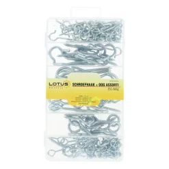 Lotus Bouw<Schroefhaak en schroefoog 151-delig