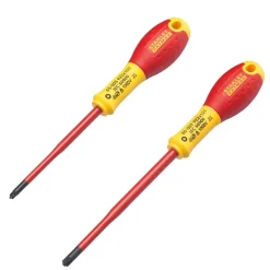 Stanley Handgereedschap<Schroevendraaierset VDE PZ1 en PZ2