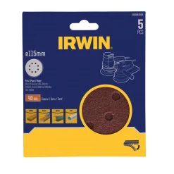 Irwin Toebehoren Elektrisch Gereedschap<Schuurschijf Ø115mm K40 5st.