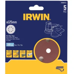 Irwin Toebehoren Elektrisch Gereedschap<Schuurschijf Ø125mm K180 5st.