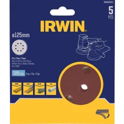 Irwin Toebehoren Elektrisch Gereedschap<Schuurschijf Ø125mm K320 5st.