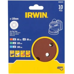 Irwin Toebehoren Elektrisch Gereedschap<Schuurschijf Ø125mm 10st.
