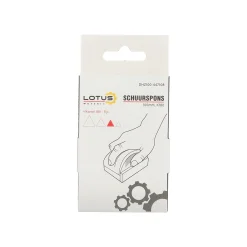 Lotus Verfspullen<Schuurspons 100 mm K180 fijn
