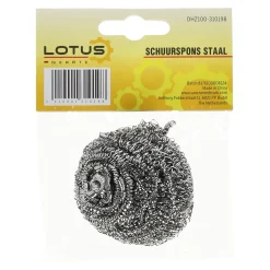 Lotus Verfspullen<Schuurspons staal