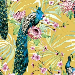 Duni Koken & Tafelen<Servet 24 x 24 cm Tropic Peacock 20st