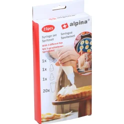 Alpina Koken & Tafelen<Slagroomspuit 23-delig