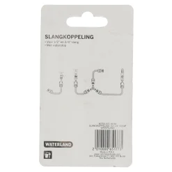 Waterland Pompen En Sproeien<Slangkoppeling 1/2"-3/4"+ stop