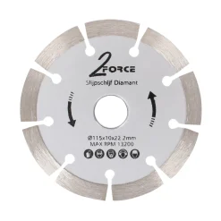 2-Force Toebehoren Elektrisch Gereedschap<Slijpschijf open Ø115 mm 22,2as