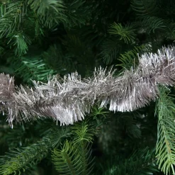Decoris Kerstdecoratie<Slinger poederroze 270 cm