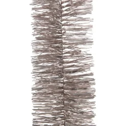 Decoris Kerstdecoratie<Slinger poederroze 270 cm